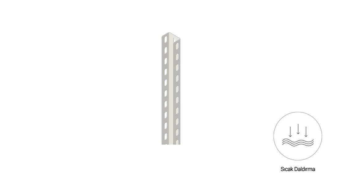 EAE UPY 3000 Ağır Hizmet Tipi Kanal Taşıyıcı 4 mm