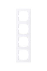 Schneider (MTN4040-3625) M-Pure dörtlü çerçeve Aktif Beyaz