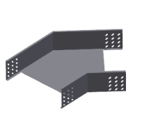 EAE 125 CTE 400 YD 45° ,H125 (mm) ,A400 (mm)-(Kablo-Tava-Sistemleri)