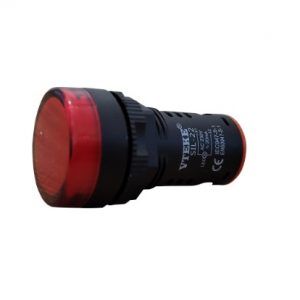 Vteke LEDLİ SİNYAL LAMP 22MM  24VDC  KIRMIIZ