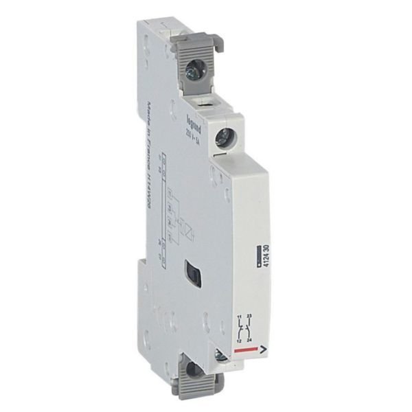 Legrand (412430) CX³ 2 modüllük 25A ray tipi kontaktör için Yardımcı Kontak 5
