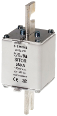 Siemens 3NE3337-8 SITOR SİGORTA; 900V AC; aR;  710A; BOY:3