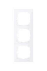 Schneider (MTN4030-3625) M-Pure üçlü çerçeve Aktif Beyaz