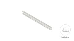 EAE AT4 400 - Çift Tij Kanal Taşıyıcı (2mm) - Sıcak Daldırma