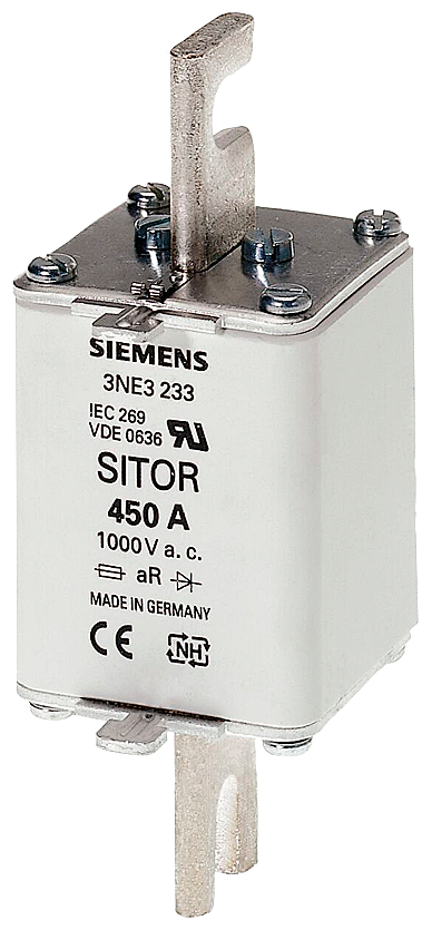 Siemens 3NE3230-0B SITOR SİGORTA; 1000V AC; aR;  315A; BOY:2