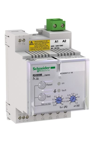 Schneider (56173) RH99M 220/240 V AC 50/60/400 Hz WITH MANUAL FAULT RESET