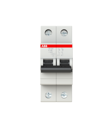 ABB 2CDS211103R0404 SH 201-C 40 NA (2X40A W-Otomat C Tipi 6kA)