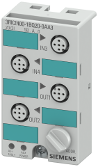 Siemens 3RK2400-1BQ20-0AA3 AS-I K45 Slave - 2DI/2DO (2A)