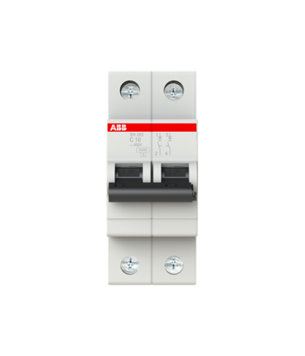 ABB 2CDS211103R0064 SH 201-C 6 NA (2X6A W-Otomat C Tipi 6kA)