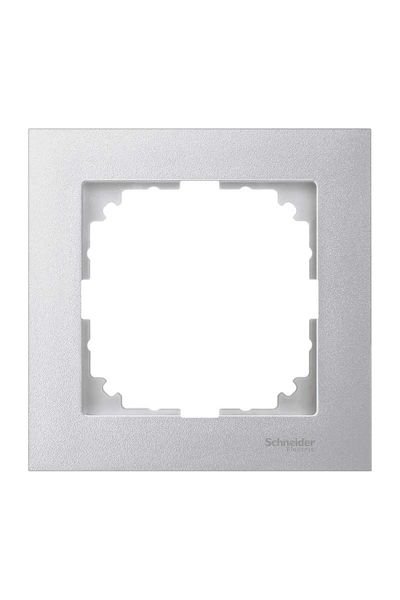 Schneider (MTN4010-3660) M-Pure tekli çerçeve Alüminyum