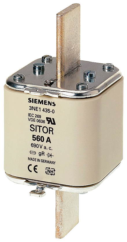 Siemens 3NE1437-0 SITOR SİGORTA; 690V AC; gR/gS;  710A; BOY:3