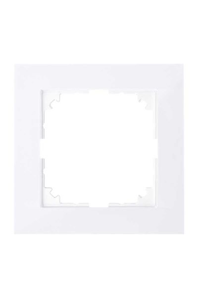Schneider (MTN4010-3625) M-Pure tekli çerçeve Aktif Beyaz