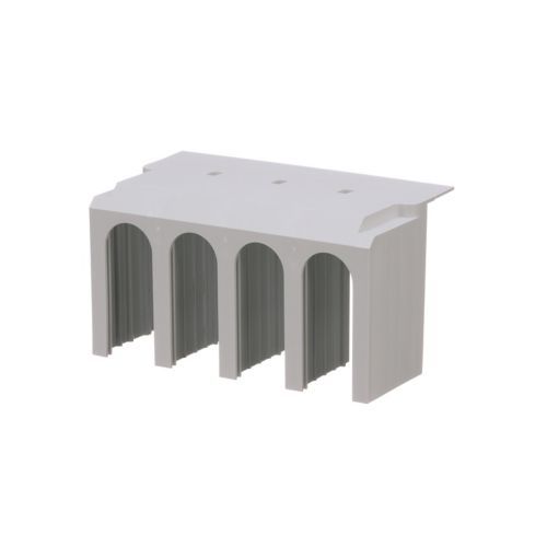 Eaton PDG3XTC4P Kompakt Şalter Aksesuarı: Terminal Kapağı (4 kutup PDE3 için, giriş veya çıkış tarafı için sadece 1 adet kapak içerir) (PDG3XTC4P)