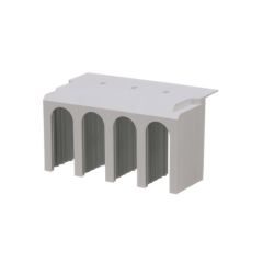 Eaton PDG3XTC4P Kompakt Şalter Aksesuarı: Terminal Kapağı (4 kutup PDE3 için, giriş veya çıkış tarafı için sadece 1 adet kapak içerir) (PDG3XTC4P)