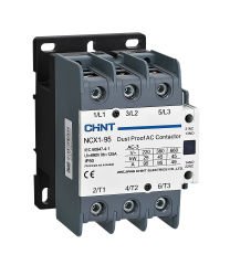 Chint (400415) NCX1-32 15 kW / 50Hz / 220VAC Bobinli 1NA + 1NK Yardımcı Kontaklı 3 Kutuplu IP50 Korumalı Kontaktör