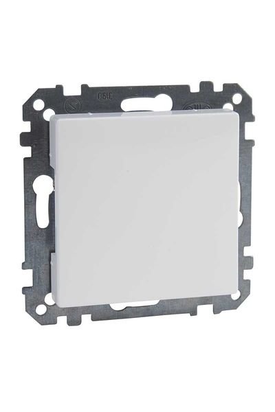 Schneider (MTN391625) Kör Kapak (montaj plakası ile), System-M, Aktif beyaz