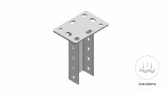 EAE TMP 43 - Tavan Montaj Elemanı (2mm) - Sıcak Daldırma