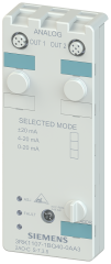 Siemens 3RK1107-1BQ40-0AA3 AS-I K60 Slave 2AO - 4..20 mA / ± 20 mA / 0..20 mA