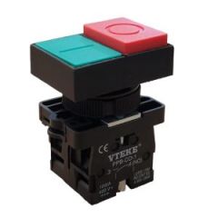 Vteke 22MM ON-OFF (YEŞİL-KIRMIZI)  BUTTON (NA+NK)
