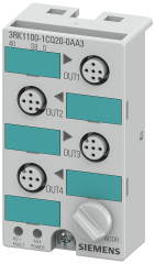 Siemens 3RK1100-1CQ20-0AA3 AS-I K45 Slave 4DO (1A)