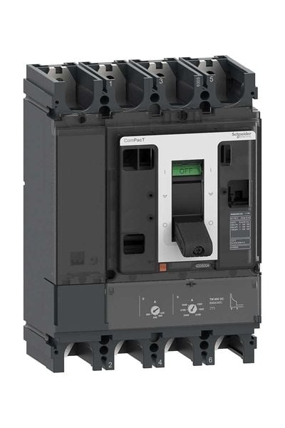 Schneider (C40F4TM250D)  NSX250F TM-DC 4P