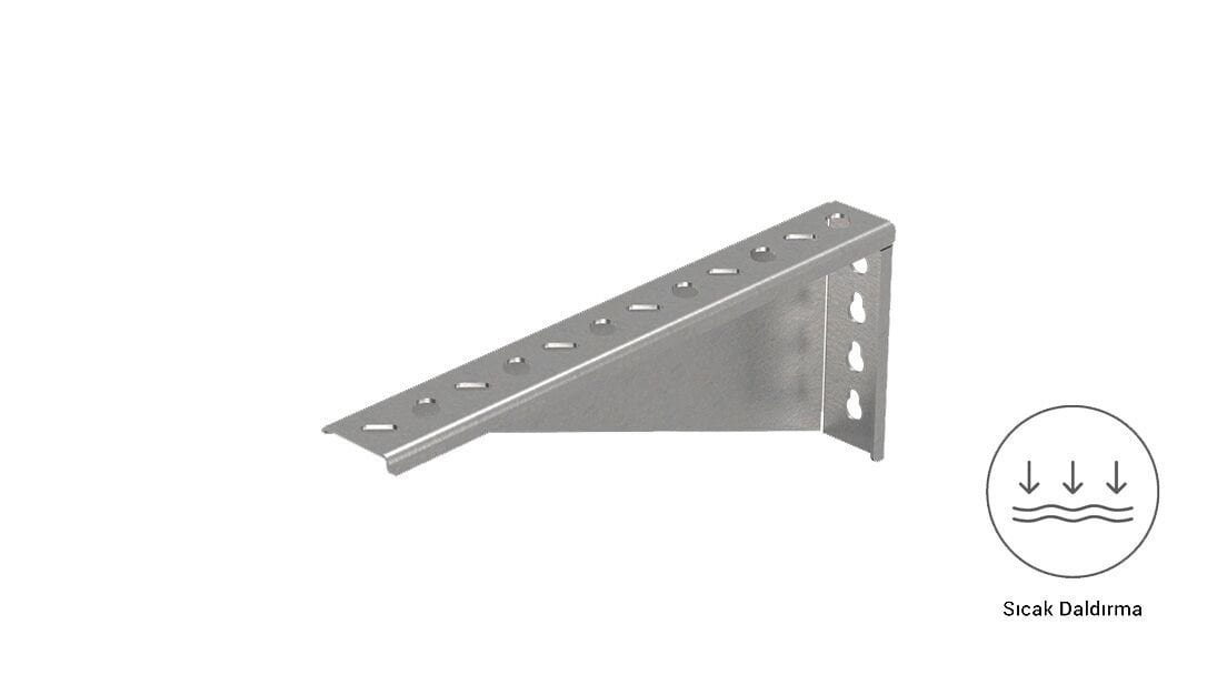 EAE TS 500 - Duvar Tipi Kanal Taşıyıcı (2mm) -  Sıcak Daldırma