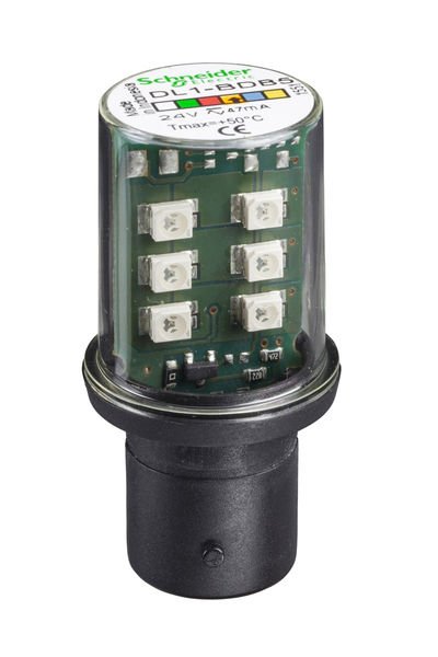 Schneider (DL1BDB5) AMBER LED BULB 24V  STEADY LIGHT