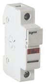 Sigma (SDC125) 10X38 1P DC SİLİNDİRİK SİGORTA YUVASI