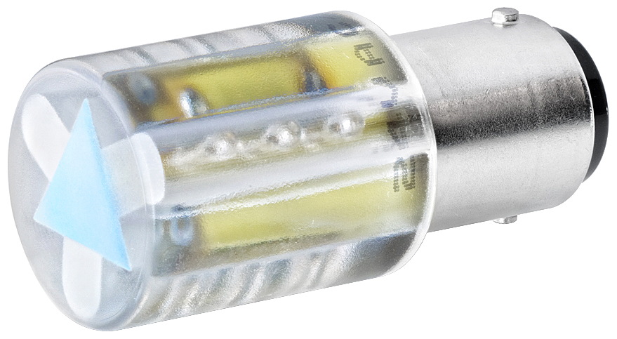 Siemens 8WD4428-6XF 8WD, BA15d, Mavi LED 24VAC/DC