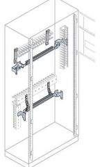 ABB EH0024 DINrail w=600mm(24 mod)kit+front support