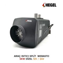 HEGEL ARAÇ ISITICI SPLİT  WEBASTO 5KW DİZEL 12V 12V 5KW SPLİT LV 10.5V HV 16V