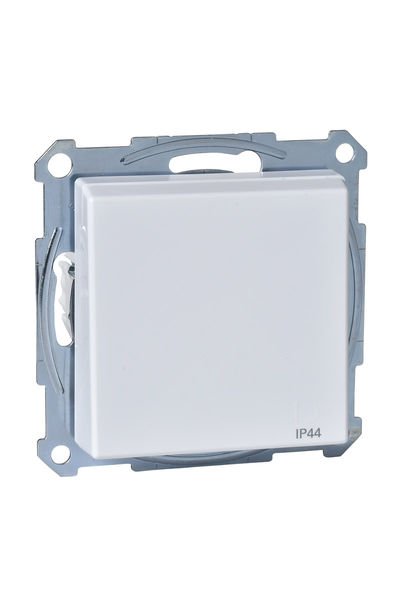 Schneider (MTN2314-0325) IP44 Kapaklı Topraklı Priz, çocuk korumalı, System-M, Aktif Beyaz