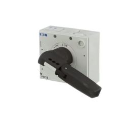 Eaton PDG3XHMCSP Kompakt Şalter Aksesuarı: Döner Kurma Kolu, Siyah, Kilitlenebilir (PDE3 için) (PDG3XHMCSP)