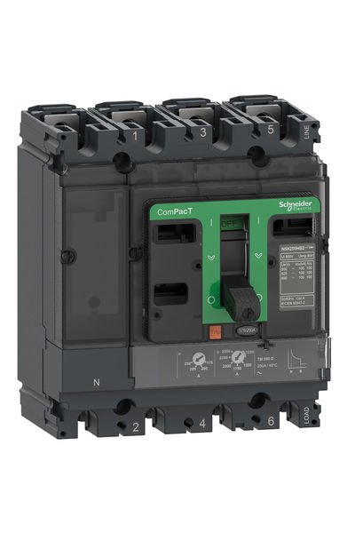 Schneider (C25V4TM200) NSX250 HB1 TM 200D 75kA 690V 4P