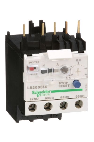 Schneider (LR2K0314) TeSys K Termik Röle 5.5-8A Class 10A