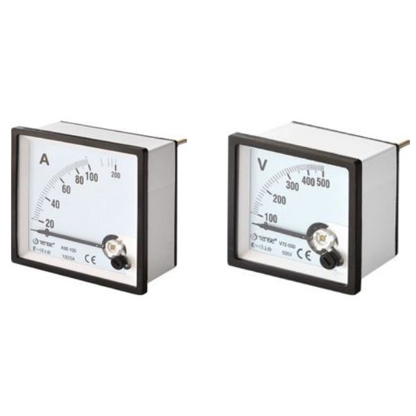 Tense (A72-05D)  5A Analog Direk Ampermetre 72x72mm