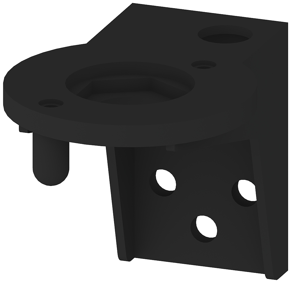 Siemens 8WD4408-0CD 8WD Bağlantı Elemanı, Temel montaj braketi, ayaksız ve borusuz montaj, 70mm'e uyumlu