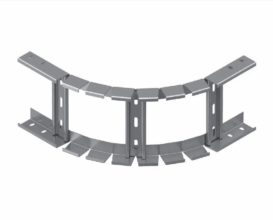 STS H40 Kablo Merdivenleri Dış Bükey Dönüş Elemanı-omega Tip