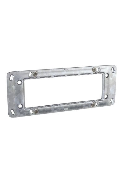 Schneider (MGU7.106) Montaj plakası (Zamak) - 6 Modül