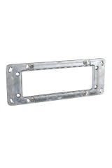 Schneider (MGU7.106) Montaj plakası (Zamak) - 6 Modül