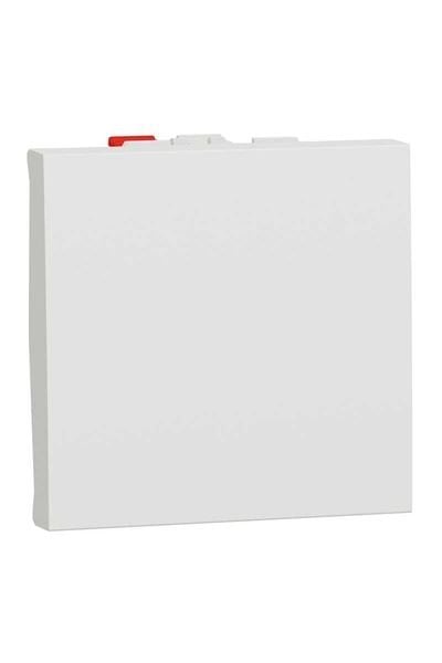 Schneider (NU320618) Yeni Unica, Liht Buton 2 modül, Beyaz