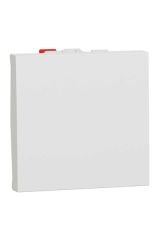 Schneider (NU320618) Yeni Unica, Liht Buton 2 modül, Beyaz