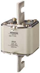 Siemens 3NA3482 STEATİT(SERAMİK) GÖVDELİ NH-BIÇAKLI SİGORTA BUŞONU; 1250A; BOY 4; GENİŞLİK 101.8mm