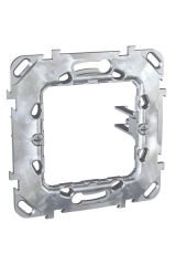 Schneider (MGU7.002.GLS) Montaj plakası (Zamak) - Tekli, tırnaklı