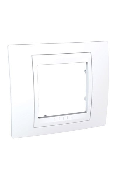Schneider (MGU6.002.18) Beyaz Tekli çerçeve