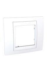 Schneider (MGU6.002.18) Beyaz Tekli çerçeve