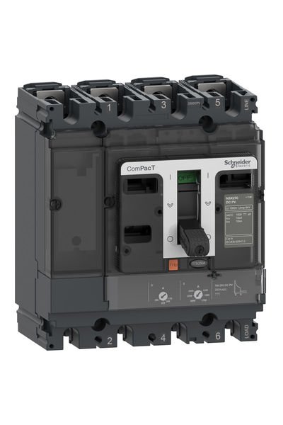 Schneider (C25F4TM200D1) NSX 200 DC PV 200A