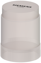Siemens 8WD4220-5AE 8WD Sinyal Kolonu, Sinyal Elemanı, Kalıcı Işıklı, Şeffaf, 50 mm