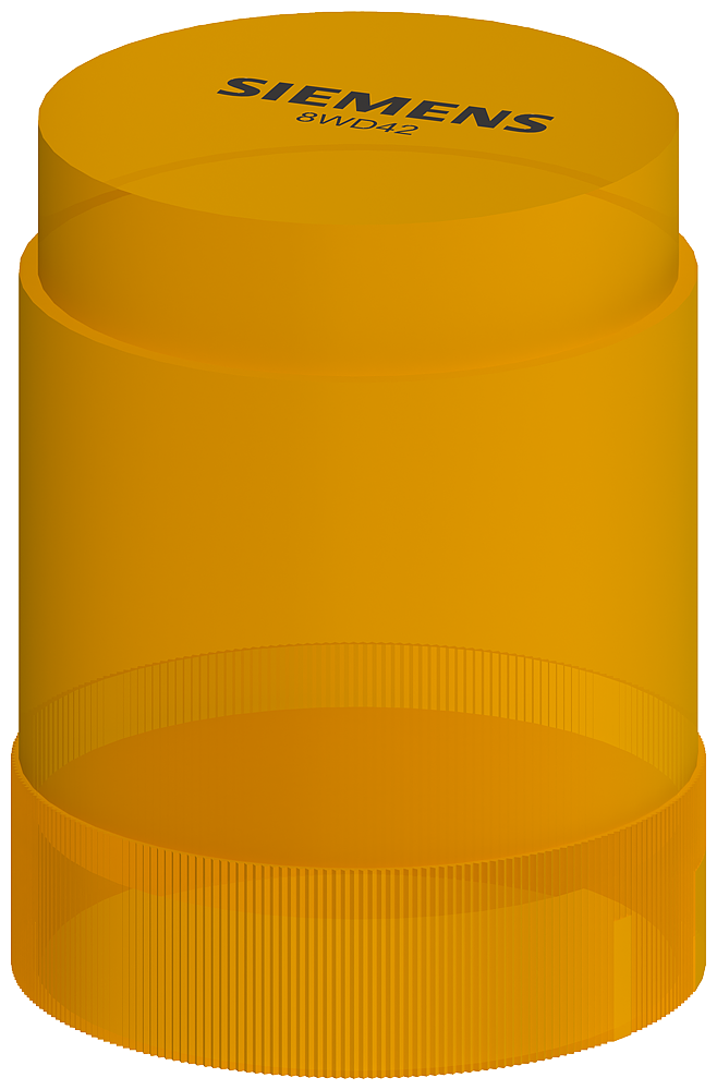 Siemens 8WD4220-5AD 8WD Sinyal Kolonu, Sinyal Elemanı, Kalıcı Işıklı, Sarı, 50mm