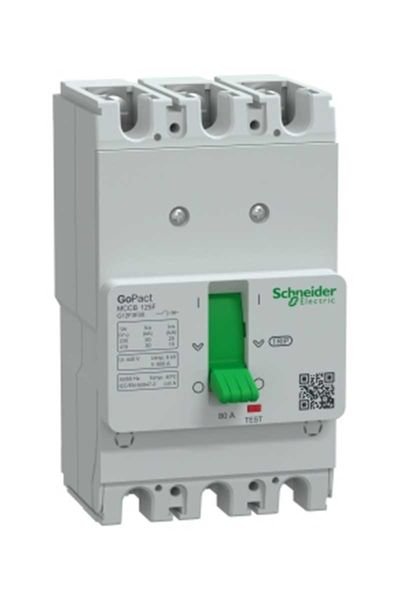 Schneider (G12F3F80) GOMCCB 125F 3P3D 80A Sabit
